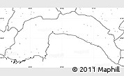 Blank Simple Map of Antalya, no labels