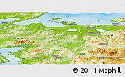 Physical Panoramic Map of Balikesir