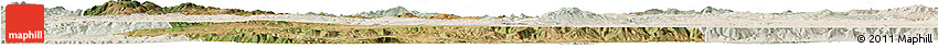 Satellite Horizon Map of Bilecik, lighten