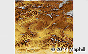 Physical 3D Map of Bingol