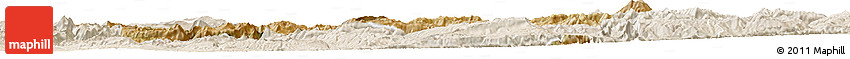 Satellite Horizon Map of Bitlis, lighten