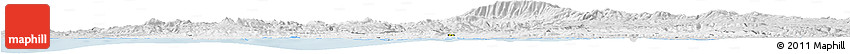 Silver Style Horizon Map of Bursa Silver Style Horizon Map of Bursa