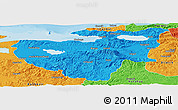 Political Panoramic Map of Bursa