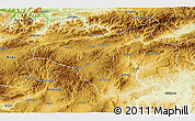 Physical 3D Map of Cankiri