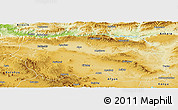 Physical Panoramic Map of Eskisehir