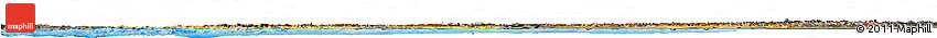 Physical Horizon Map of Turkey, darken, semi-desaturated, land only