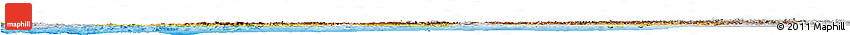 Physical Horizon Map of Turkey, lighten, desaturated, land only