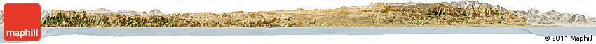 Satellite Horizon Map of Icel, lighten