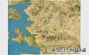 Satellite 3D Map of Izmir