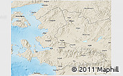 Shaded Relief 3D Map of Izmir