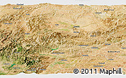 Satellite Panoramic Map of K. Maras
