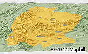 Savanna Style Panoramic Map of K. Maras