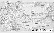 Silver Style Panoramic Map of K. Maras