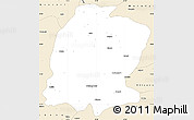 Classic Style Simple Map of K. Maras