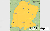 Savanna Style Simple Map of K. Maras