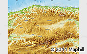 Physical Map of Kastamonu