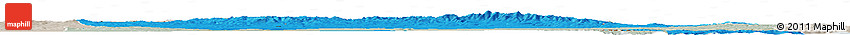 Political Horizon Map of Kirklareli, lighten, semi-desaturated