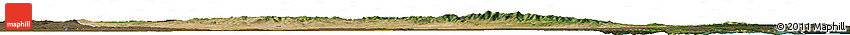 Satellite Horizon Map of Kirklareli, darken