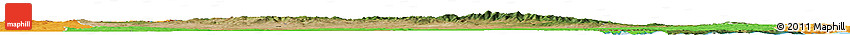 Satellite Horizon Map of Kirklareli, political outside