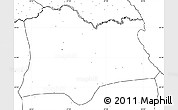 Blank Simple Map of Kirklareli, no labels