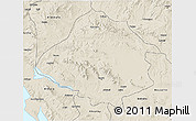 Shaded Relief 3D Map of Kirsehir