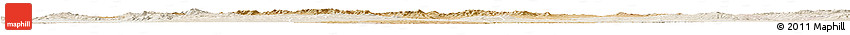 Satellite Horizon Map of Kirsehir, lighten