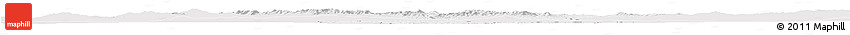 Silver Style Horizon Map of Kirsehir, single color outside