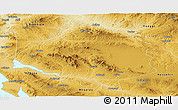 Physical Panoramic Map of Kirsehir