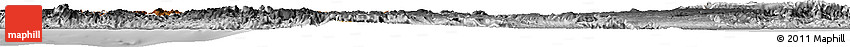 Physical Horizon Map of Konya, desaturated