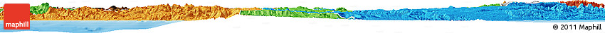 Physical Horizon Map of Konya, political outside