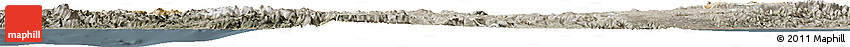 Satellite Horizon Map of Konya, semi-desaturated