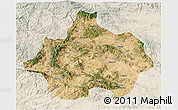 Satellite 3D Map of Kutahya, lighten