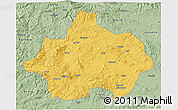 Savanna Style 3D Map of Kutahya