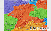 Political 3D Map of Malatya