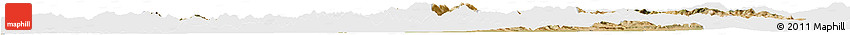 Satellite Horizon Map of Manisa, single color outside