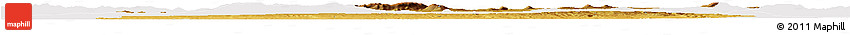 Physical Horizon Map of Nevsehir, cropped outside