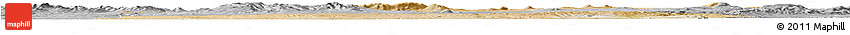 Satellite Horizon Map of Nevsehir, desaturated