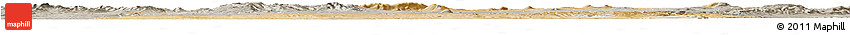 Satellite Horizon Map of Nevsehir, semi-desaturated