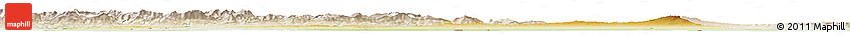 Physical Horizon Map of Sanliurfa, lighten