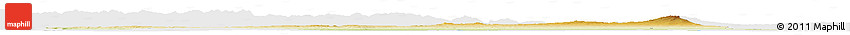 Physical Horizon Map of Sanliurfa, single color outside