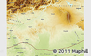 Physical Map of Sanliurfa