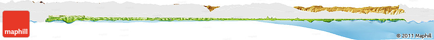 Physical Horizon Map of Sinop, single color outside