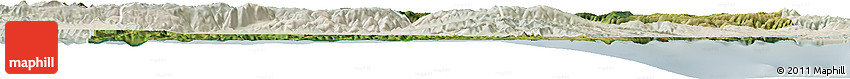 Satellite Horizon Map of Sinop, lighten