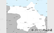 Gray Simple Map of Sinop