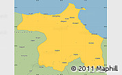 Savanna Style Simple Map of Sinop