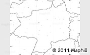 Blank Simple Map of Sivas, no labels