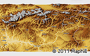 Physical 3D Map of Tunceli