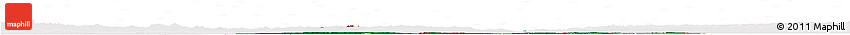 Flag Horizon Map of Turkmenistan, flag centered