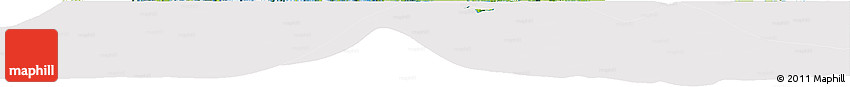 Physical Horizon Map of Turks and Caicos Islands, cropped outside