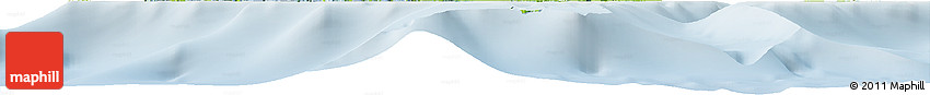 Physical Horizon Map of Turks and Caicos Islands, lighten